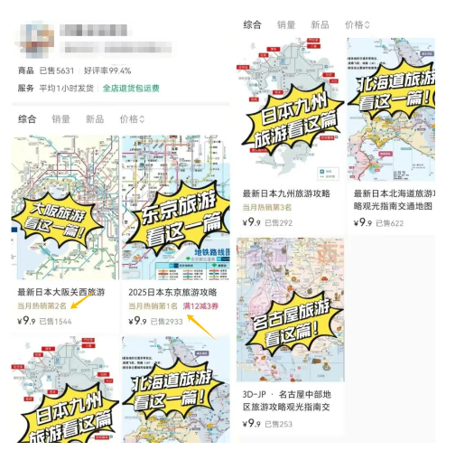 月赚1万+的蓝海赚钱项目之卖电子版旅游攻略