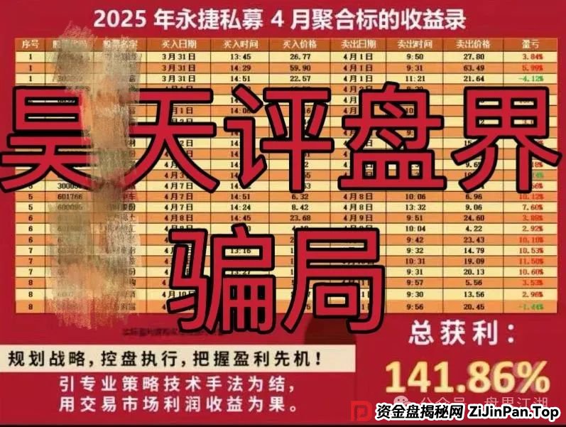 永捷私募的钱能退回来吗？赵常顺版永捷私募股票跟单资金盘骗局，即将崩盘跑路，远离！