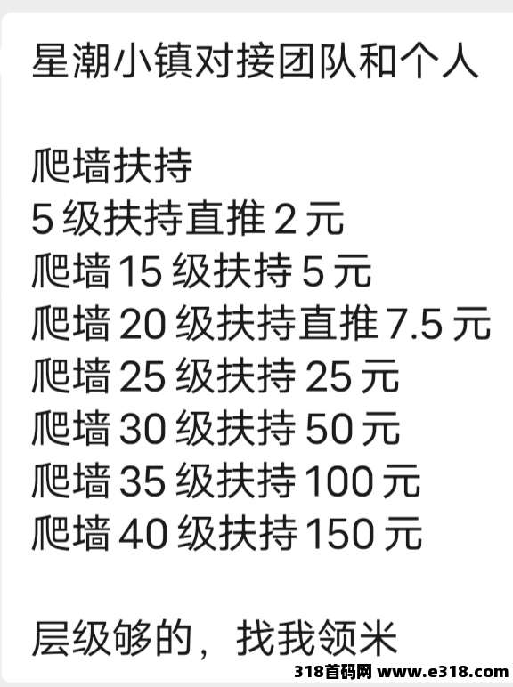 星潮小镇，0撸模式刚上一秒，一天一金币，秒出售